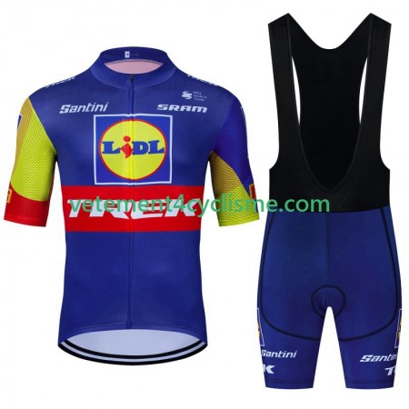 Homme Tenue Cycliste et Cuissard à Bretelles Trek Lidl 2024